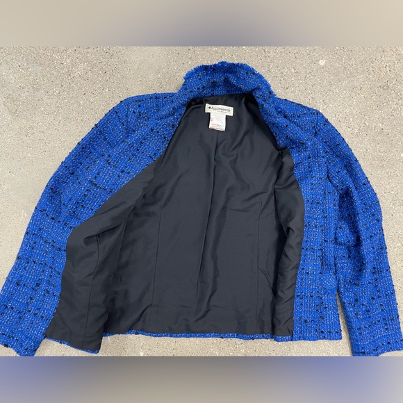 Vintage Formal or Business Casual APPLESEED 2 Piece LUXURY SUIT Blazer & Skirt - Picture 9 of 15